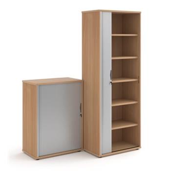 Metro Single Door Tambour Cupboard