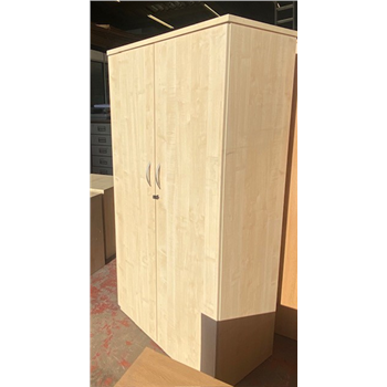 Used 1850mm Maple Wooden Stationery Cupboards