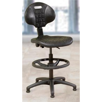 Polyurethane Lab Draughtsman Chair