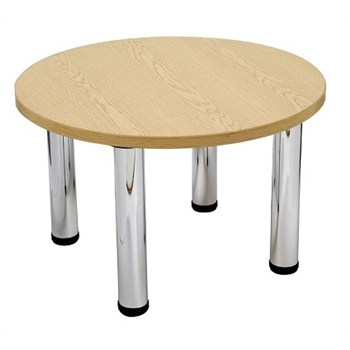 Light Oak Round Coffee Table