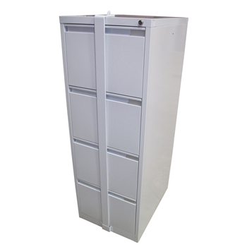 4-Drawer Filing Cabinet With Locking Bar