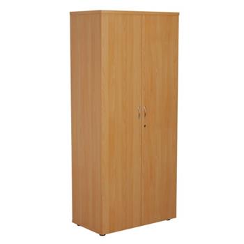 Wooden stationery outlet cupboard