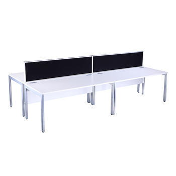 CK White Bench Style Desks