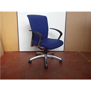 Used Sedus Blue Black High Back Task Chair Used Office Chairs
