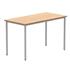 1200w x 600d General Purpose Rectangular Table - Beech