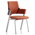 Enterprise Visitor Chair - Tan Leather