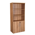 CK Executive Combination Bookcase Cupboard - American Black Walnut