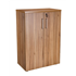 CK Executive 1200 High Double Door Stationery Cupboard - American Black Walnut