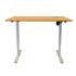 Sit Stand Desking - Height Adjustable Desk - Beech