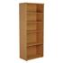 Start Wooden Bookcase - 2m High - Beech