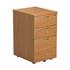 Start 3-Drawer Under-Desk Pedestal - Oak