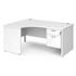 Metro Fixed Pedestal - 2-Drawer (Radial Desk Can Accept 1 x Fixed Pedestal On 800mm End)