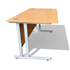 Used 1600 Beech Straight Desk with Mobile Pedestal