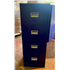 Blue Midi 4 Drawer Filing Cabinets