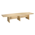 CK 4m Boat-Shaped Boardroom Table - Oak