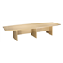 CK 4m Boat-Shaped Boardroom Table - Light Oak