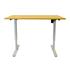 Sit Stand Desking - Height Adjustable Desk - Oak