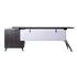 CK Ruben Executive Desk + Return Unit (Right-Hand Return) - Front View