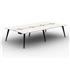 Pyramid Steel Bench 4 Person Back To Back Configuration