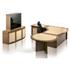 Executive Desk & Return With Storage Unit