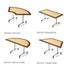 Bespoke Executive Fliptop Tables - Rectangular, Annular, Semicircular & Trapezoidal