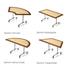 Bespoke Executive Fliptop Tables - Rectangular, Annular, Semicircular & Trapezoidal