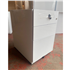 CK White Metal Pedestal Drawer Unit