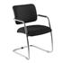 Venus Low Back Chrome Cantilever Armchair