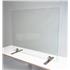 Excel Glass Screen - On Freestanding Metal Feet