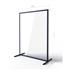 Floor Standing Perspex Screens On Feet 1600h x 1200w