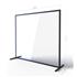 Floor Standing Perspex Screens On Feet 1600h x 1800w