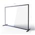 Floor Standing Perspex Screens On Feet 1600h x 2200w