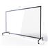 Floor Standing Perspex Screens On Wheels 1800h x 2800w