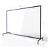 Floor Standing Perspex Screens On Adjustable Feet 1800h x 2600w