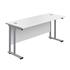 Start 600mm Deep Desk - White