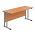 Start 600mm Deep Desk - Beech