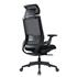 CK Ergo Mesh Operator Chair + Headrest - Back View