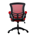 CK2R RED Mesh Operator Chair