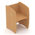 Study Booth Starter Unit 800mm Wide - Beech