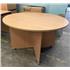 1200 Diameter Meeting Table In Beech