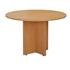 Start 1100mm Diameter Round Meeting Table - Beech