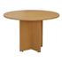 Start 1100mm Diameter Round Meeting Table - Oak