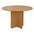 Start 1100mm Diameter Round Meeting Table - Oak