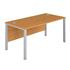 Goalpost Leg Desk - Oak