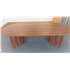 Arrow Head Leg Radial End Boardroom Table