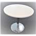 Used Circular 800mm Tables With Chrome Circular Base