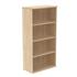 Primus 1592mm High Bookcase - Oak