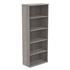 Primus 1980mm High Bookcase - Grey Oak