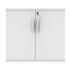 Primus 730mm High (Desk-High) Cupboard - White