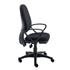 CK-X Operator Chair - Fixed Arms - Black Fabric